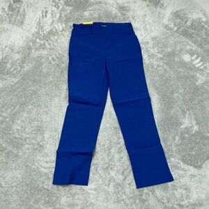 Hilary Radley Womens Slim Leg Pants S Mazarine Blue NWT 6587